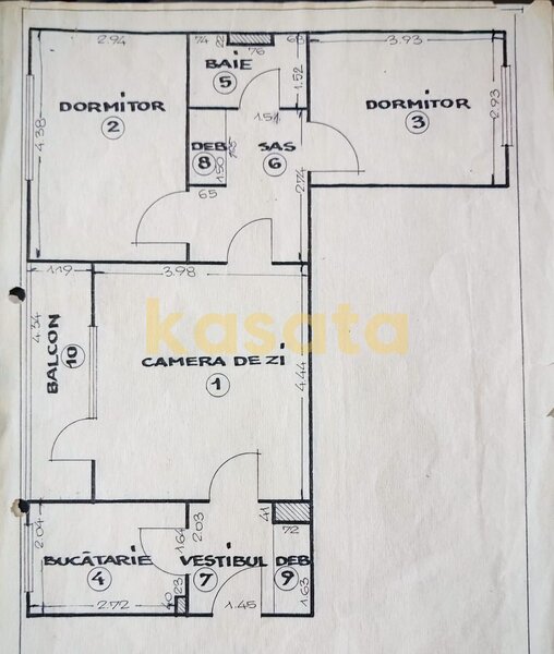 Obor- Colentina apartament 3 camere 67mp  metrou complet renovat
